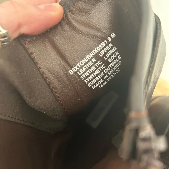 Steve Madden Brown Brixton Boots - Picture 7 of 8